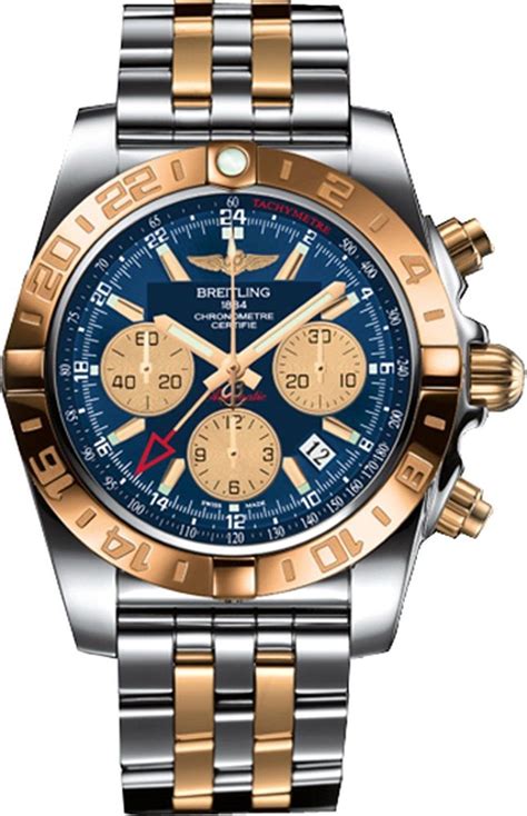 breitling chronomat 44 gold and steel|Breitling Chronomat 44 price.